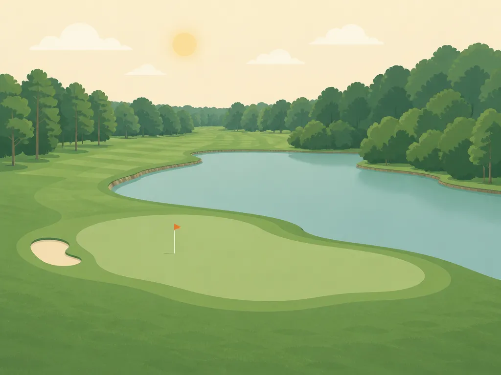 Illustration of Dolphin Head Golf Club