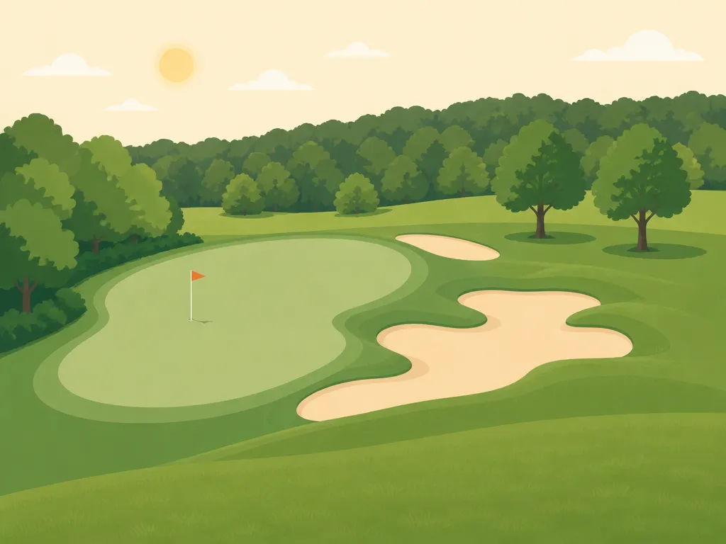 Illustration of Canyon Oaks Country Club