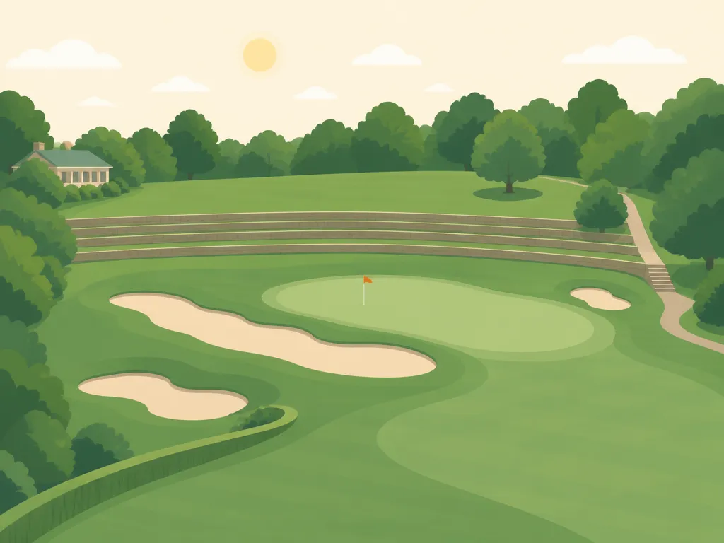 Illustration of Maplecrest Country Club