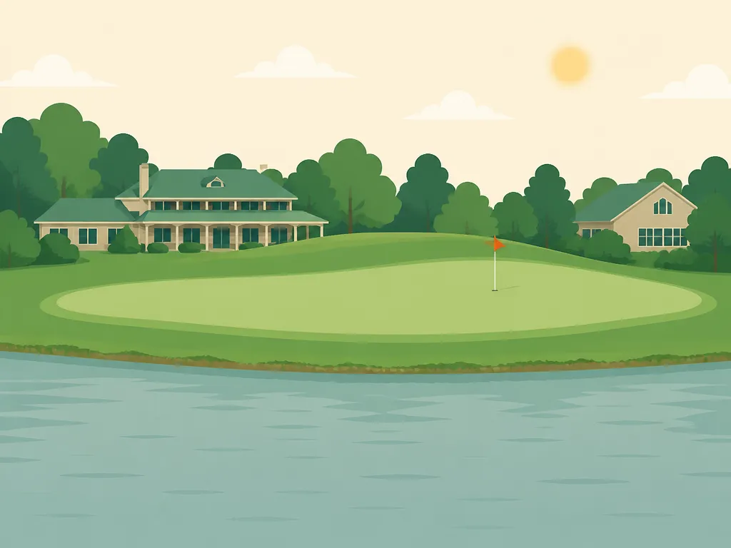 Illustration of Freedom Oaks Golf Club
