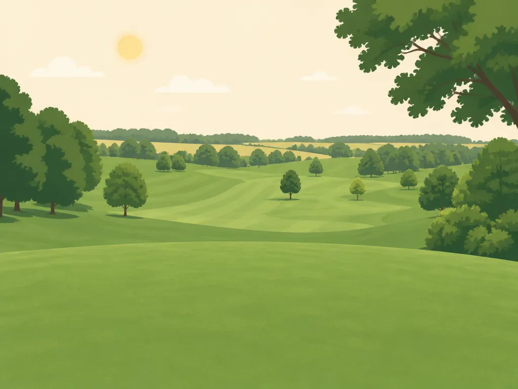Illustration of Buffalo Run Golf Club