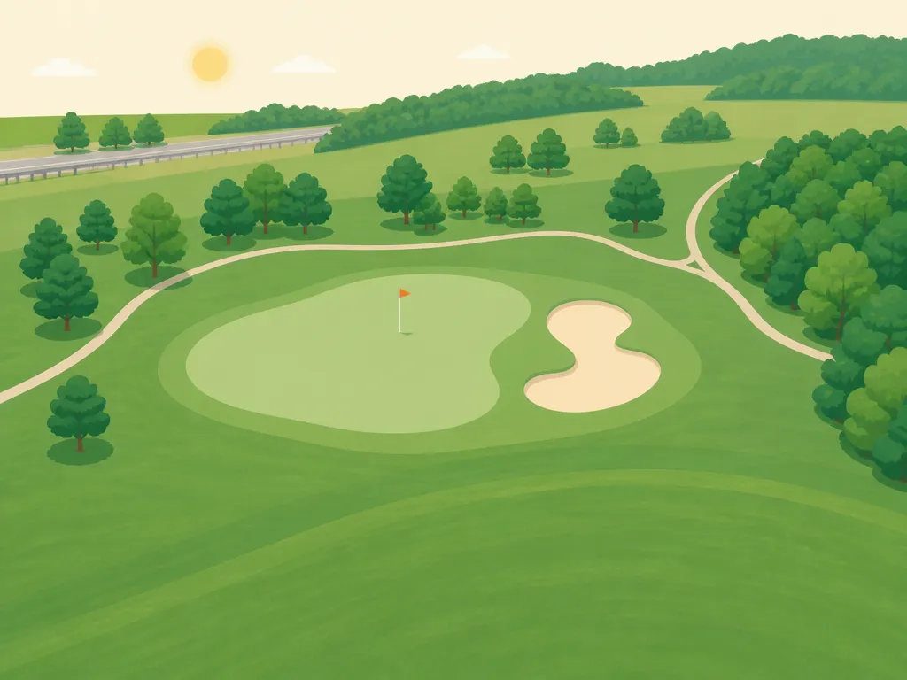 Illustration of Viroqua Hills Golf Course