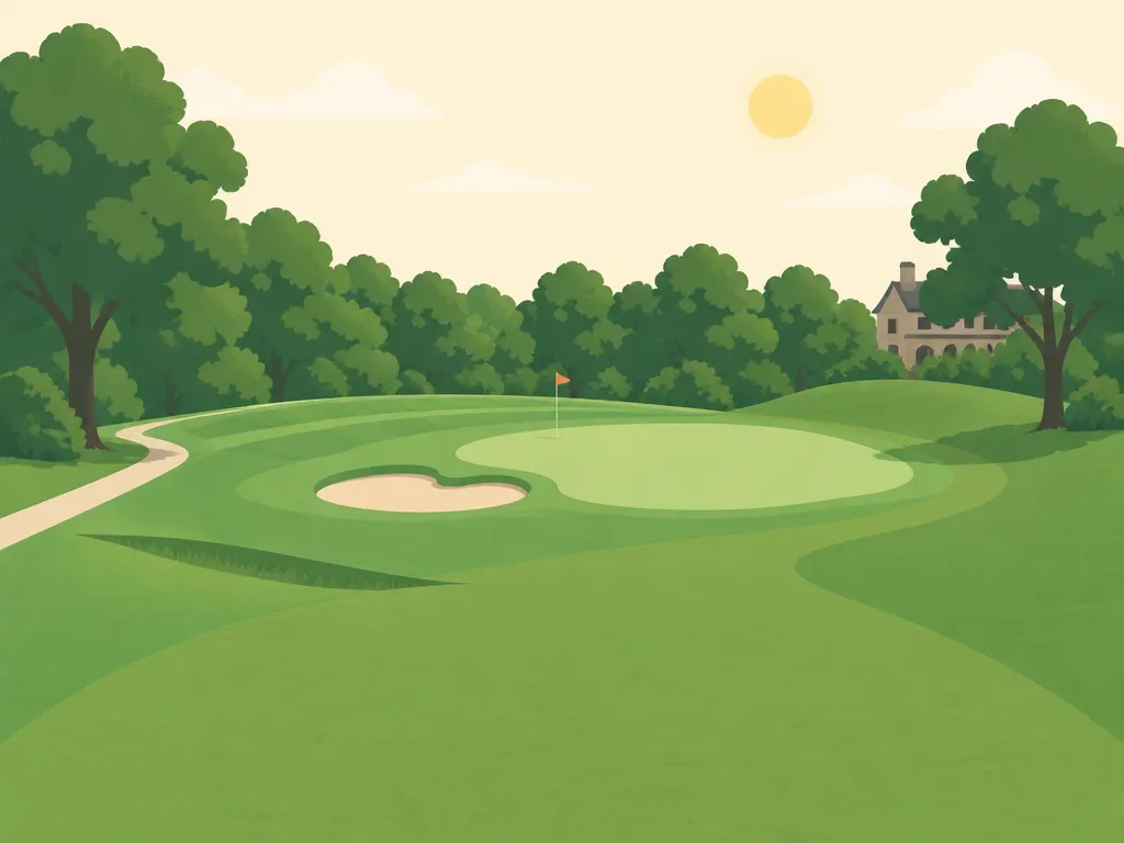 Illustration of Rob Roy Golf Course