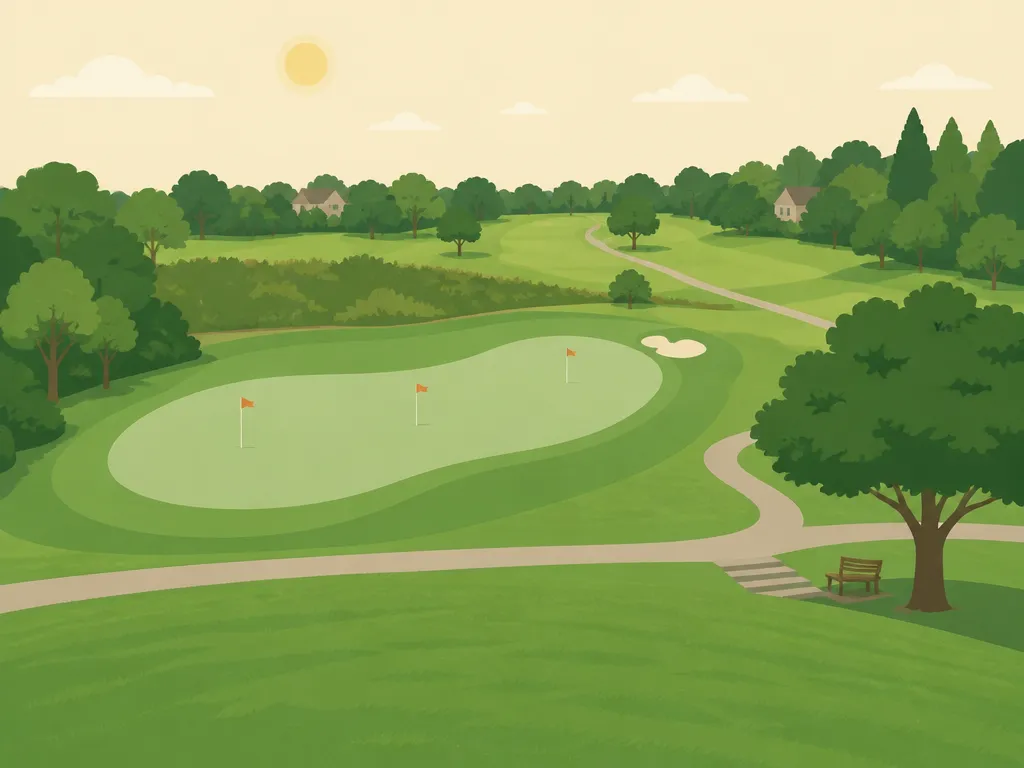 Illustration of The Links Golf Course