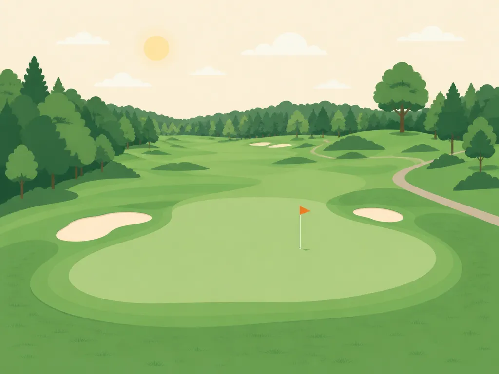 Illustration of Muskegon Country Club