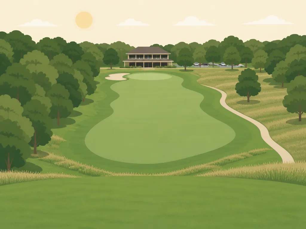 Illustration of Cheyenne Hills Golf Course
