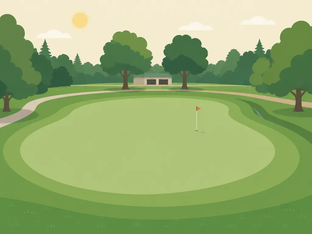 Illustration of Wandermere Golf Course