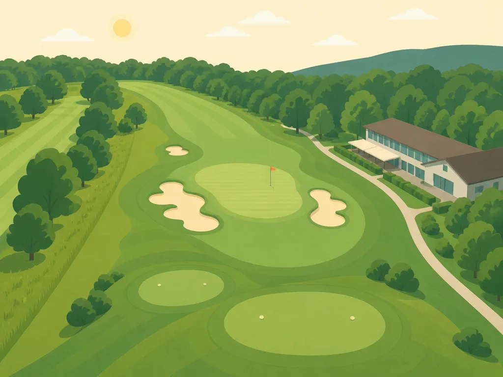 Illustration of Golf & Country Club Zurich