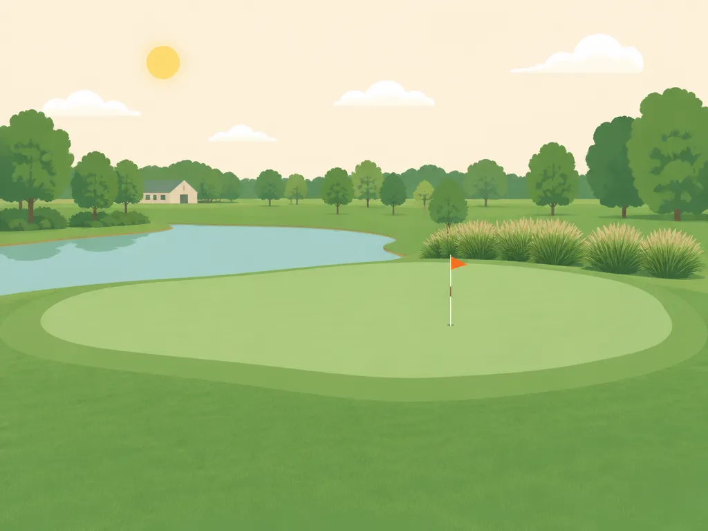 Illustration of Range End Golf Club