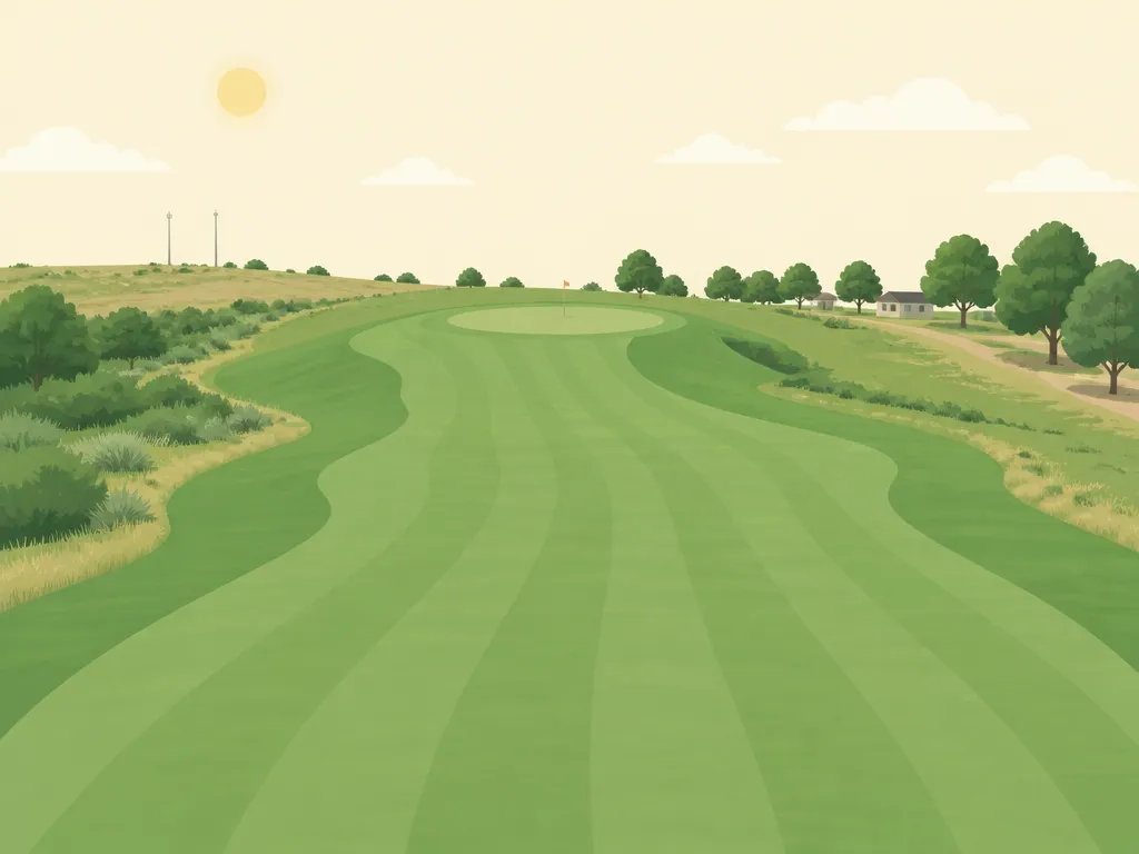 Illustration of Hidden Hills Golf Club