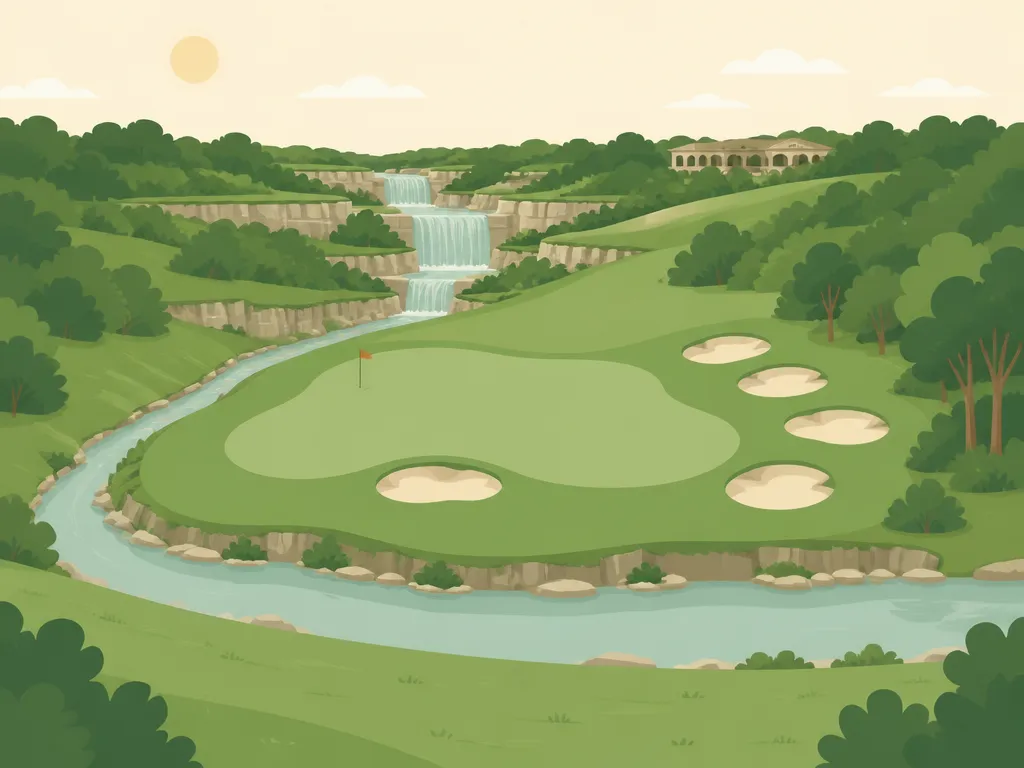 Illustration of Barton Creek Country Club (Palmer Lakeside)