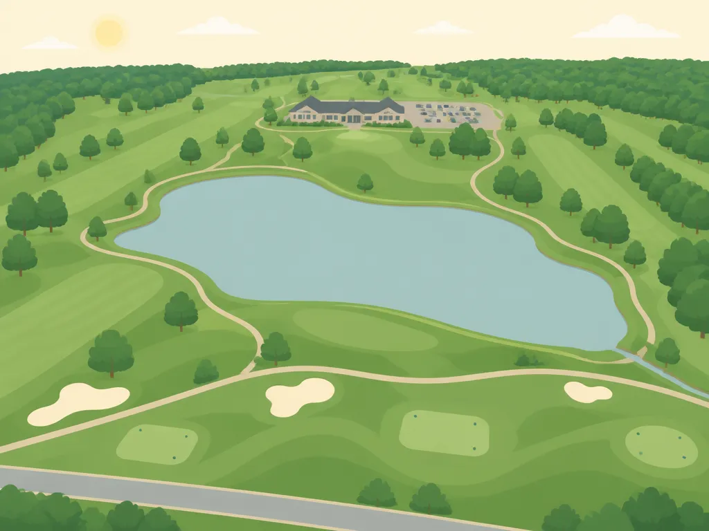Illustration of Eagle Ridge Golf Course