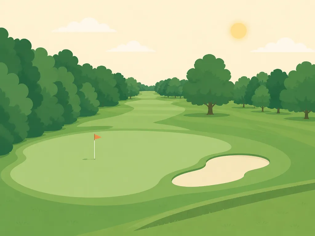 Illustration of Forest Hills RV & Golf Resort