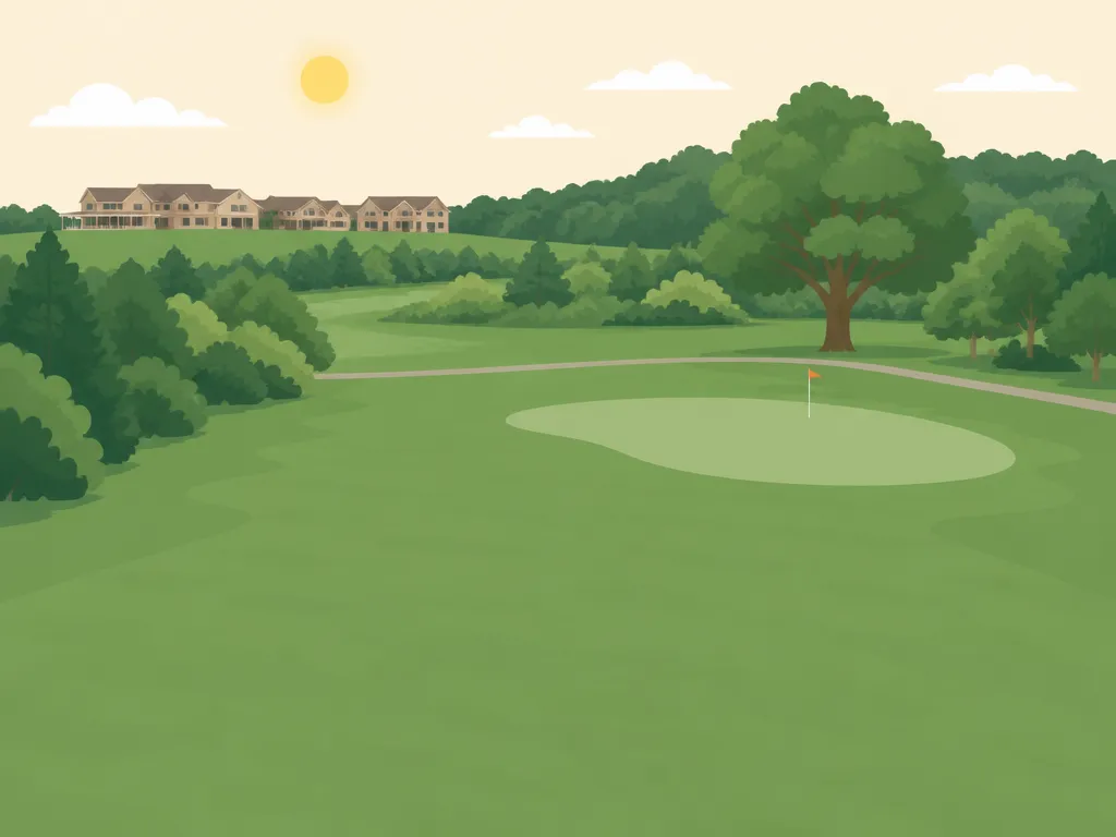 Illustration of Willowbrook Golf Course