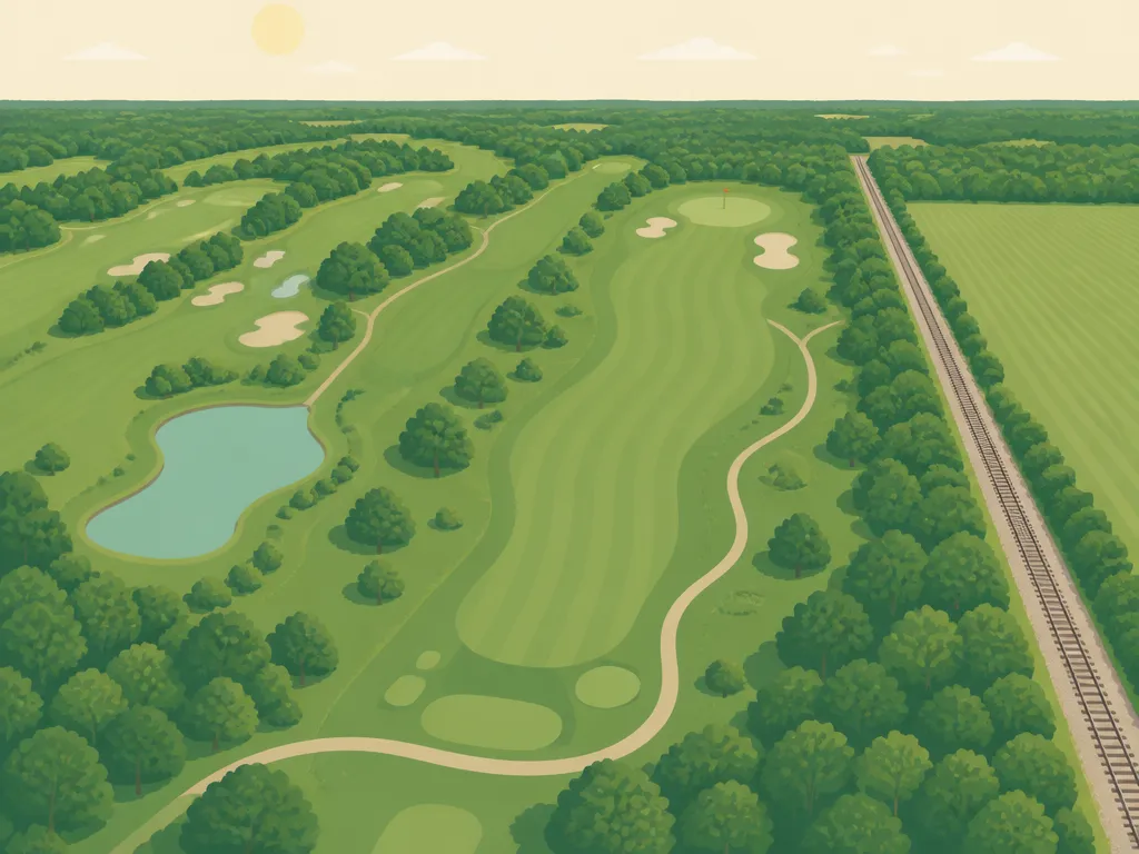 Illustration of Greystone Golf Course
