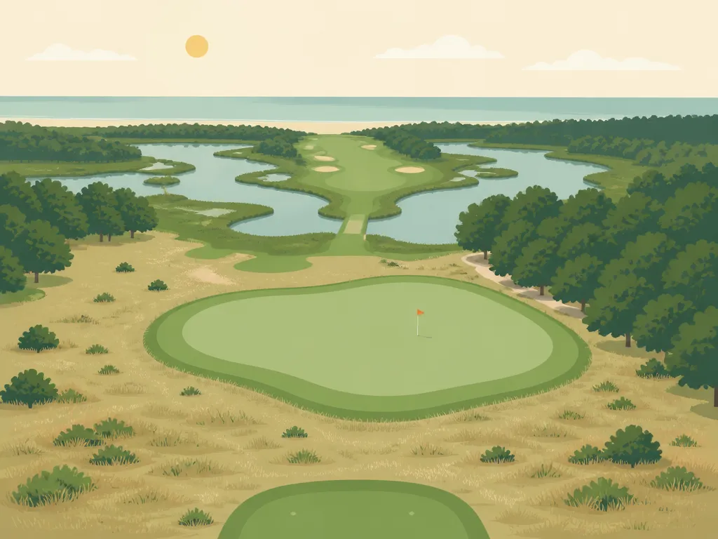 Illustration of Jekyll Island Golf Club (Great Dunes)