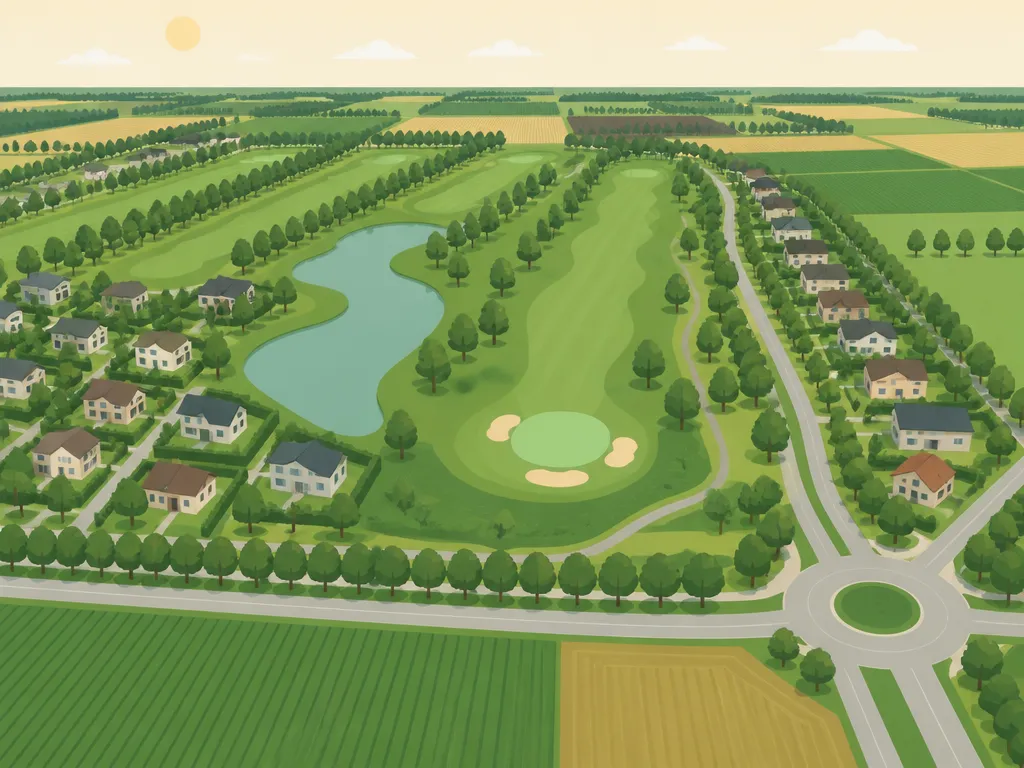 Illustration of Golf Residentie Dronten