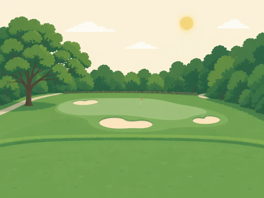 Illustration of Pine Knolls Golf Club