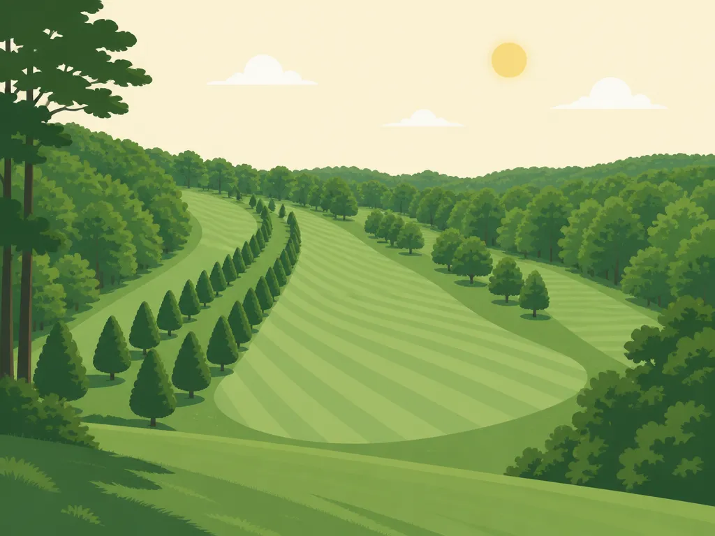 Illustration of Portage Hills Country Club