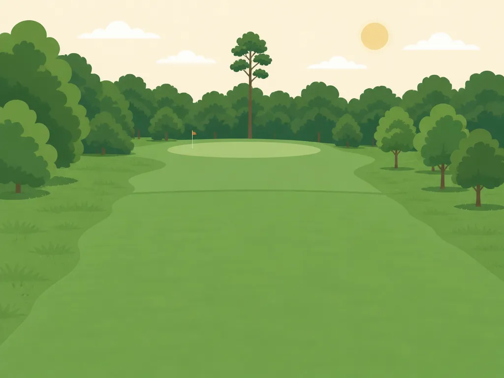 Illustration of Brookview Golf Course (Par 3)