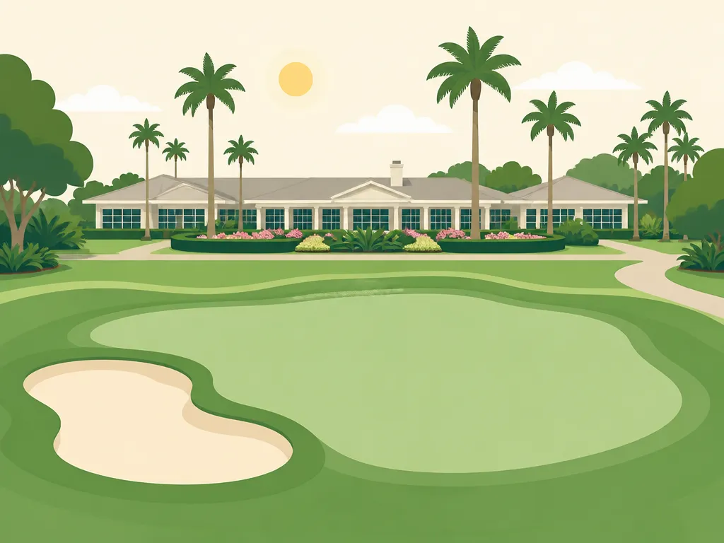 Illustration of Royal Palm Golf Club