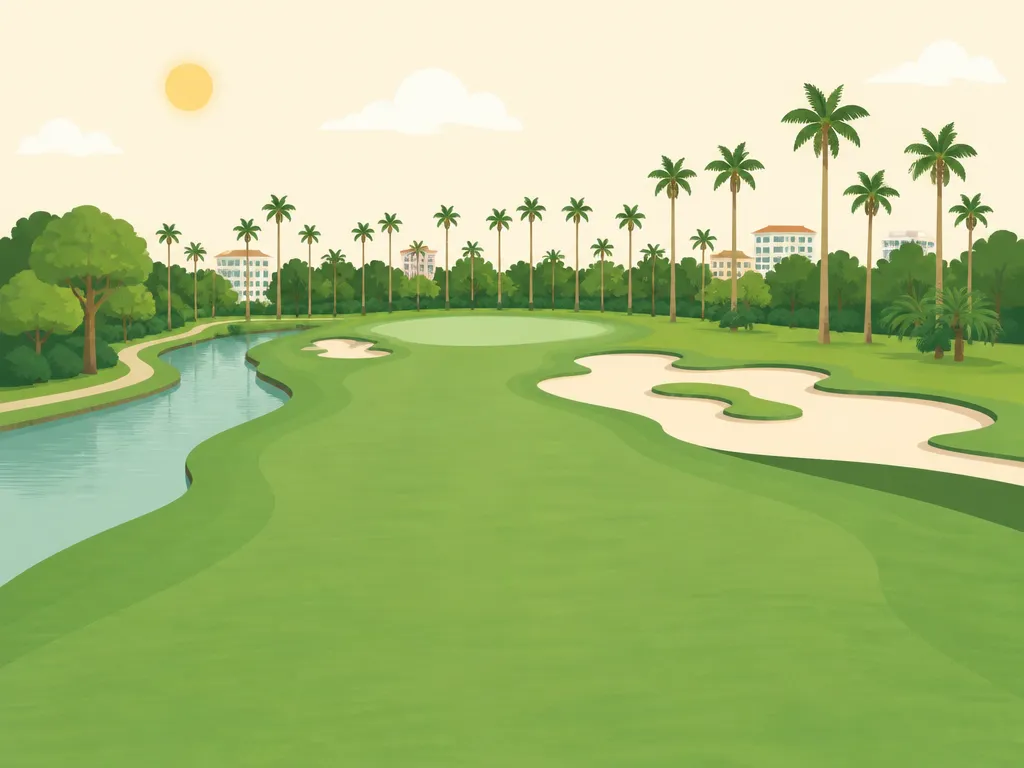 Illustration of La Gorce Country Club