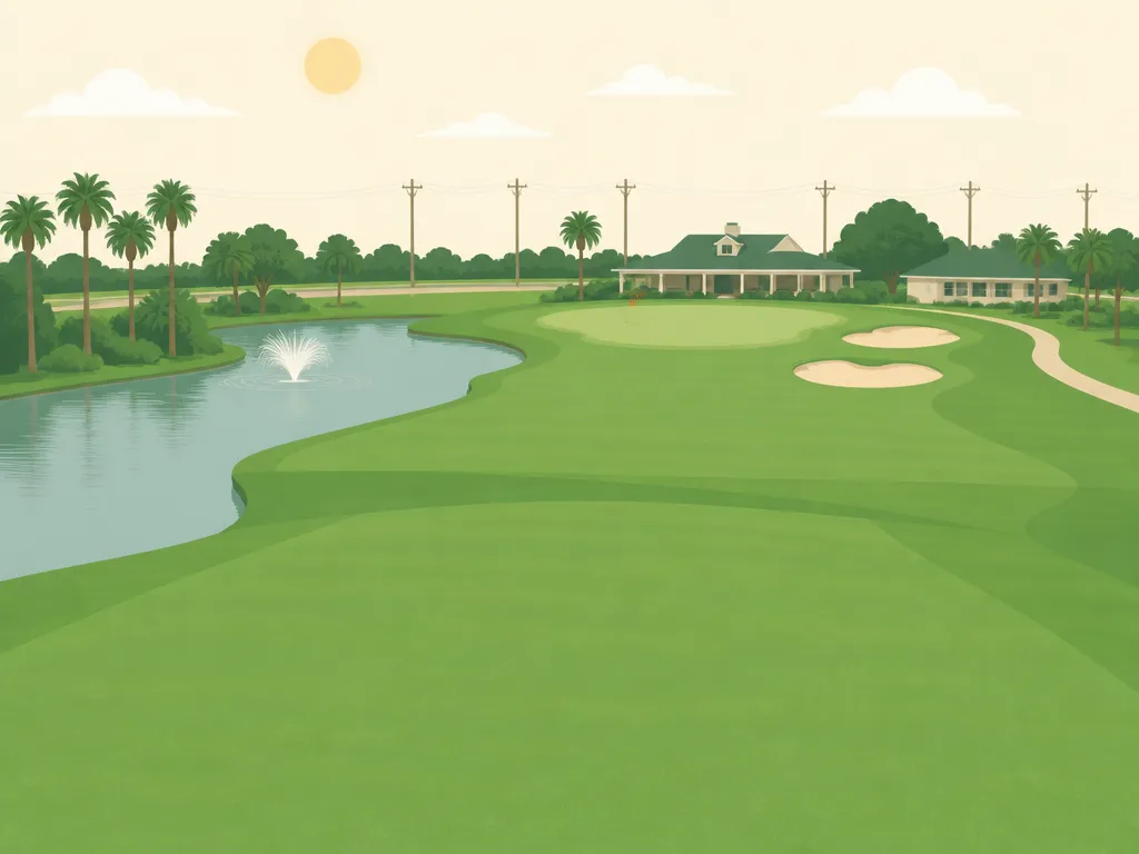 Illustration of Galveston Country Club