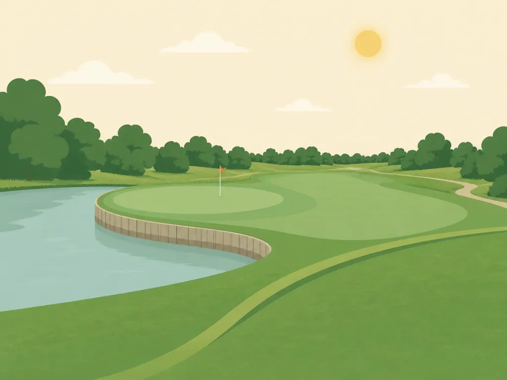 Illustration of Oak Tree Country Club (West)