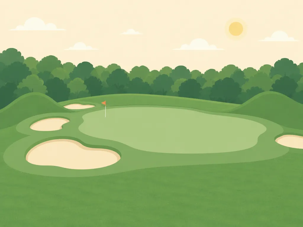 Illustration of South Shore Village Golf Club