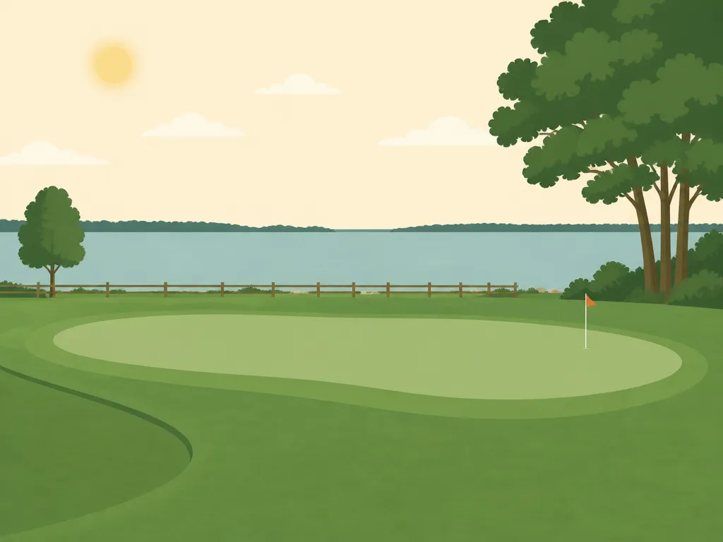 Illustration of Lake St. Clair Metropark Golf Club