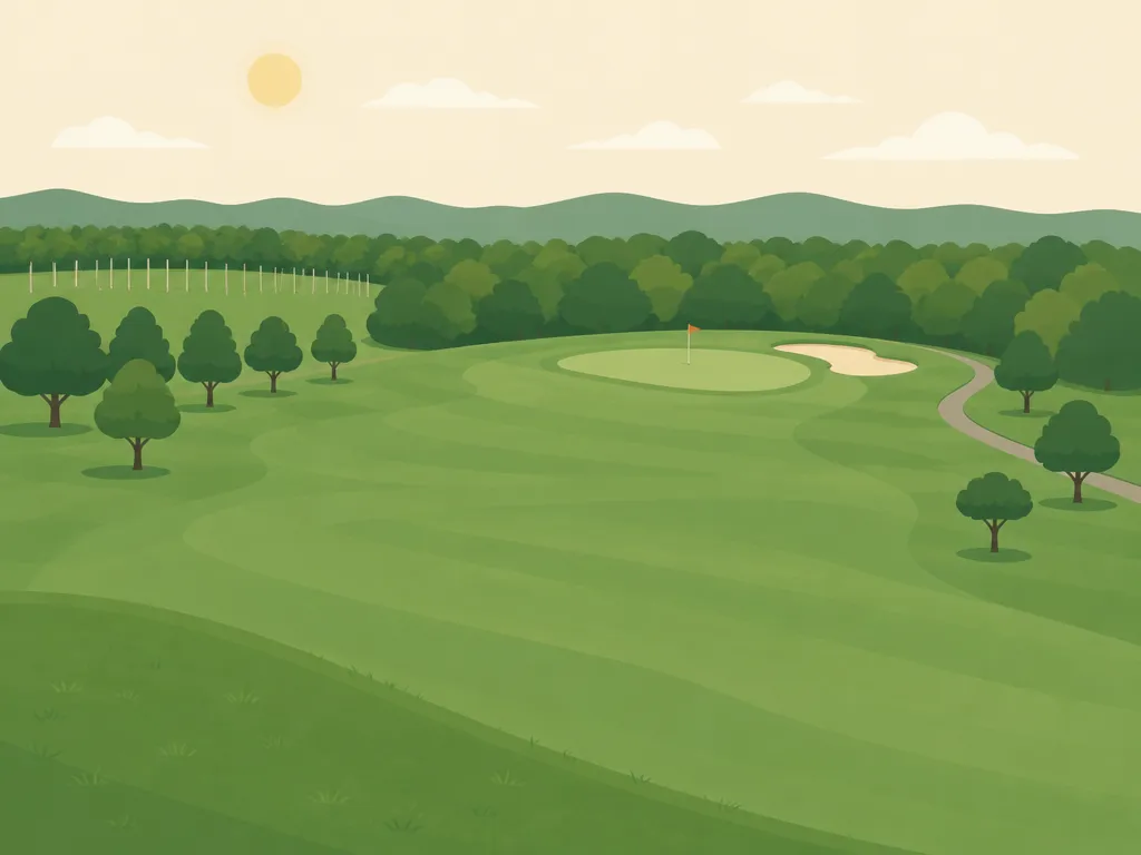 Illustration of Fairways of Halfmoon Golf Club