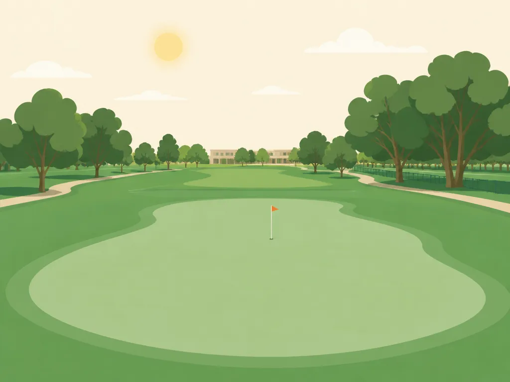 Illustration of Palo Verde Golf Course
