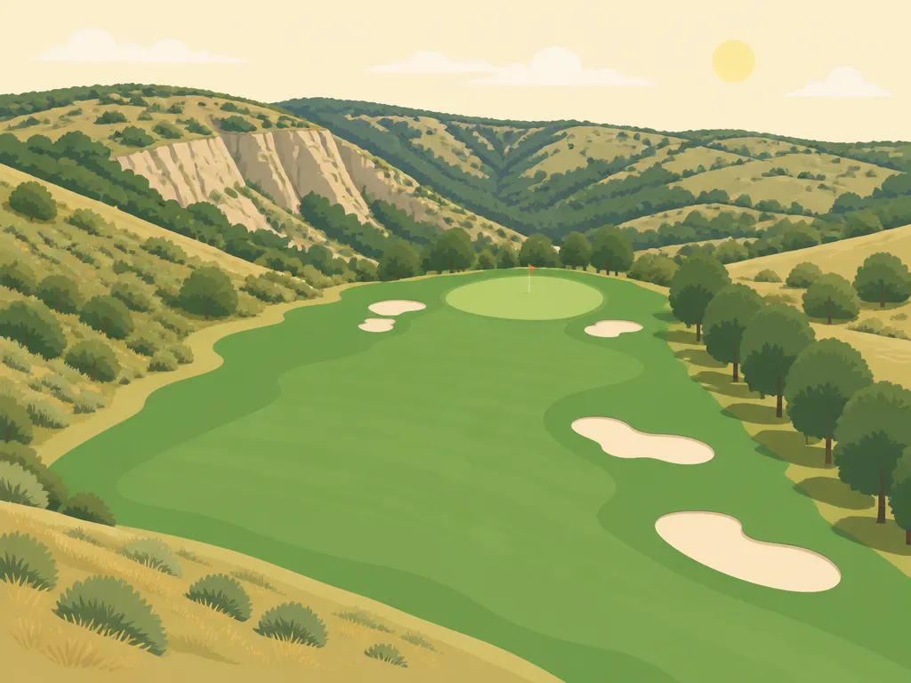 Illustration of The Course at Wente Vineyards