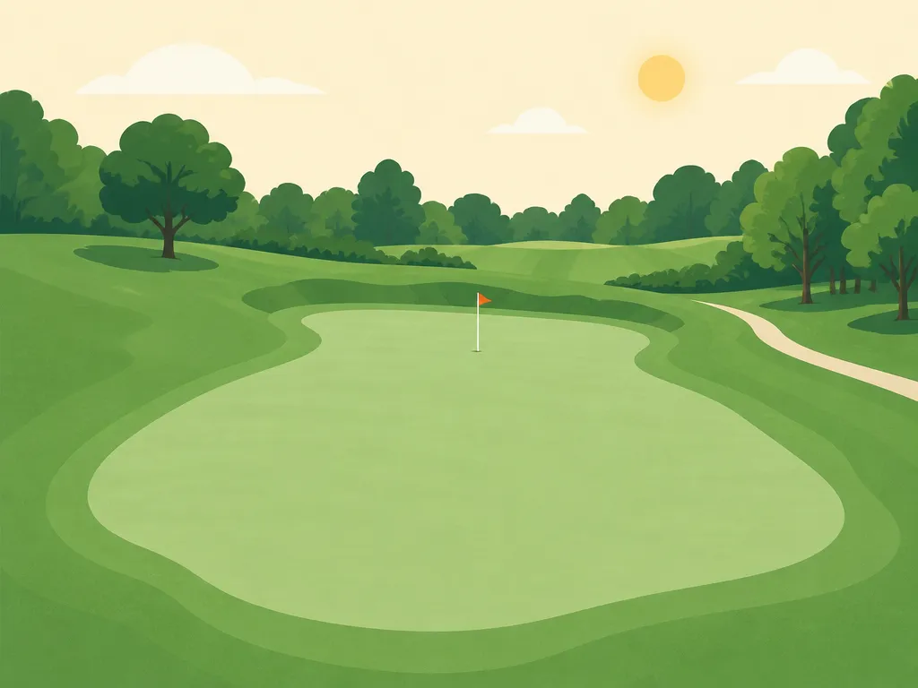 Illustration of Bas Ridge Country Club