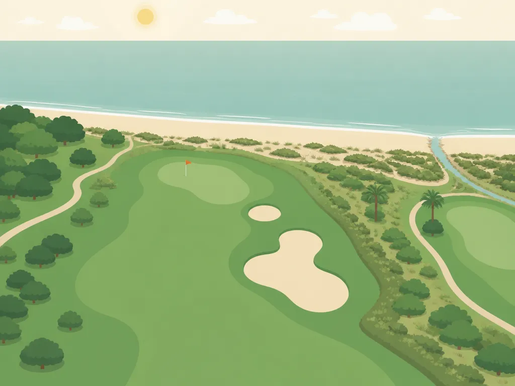 Illustration of Vale do Lobo - Ocean Golf Course