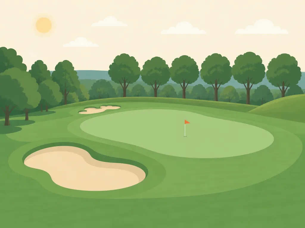 Illustration of Cuenca Golf Club Villar de Olalla