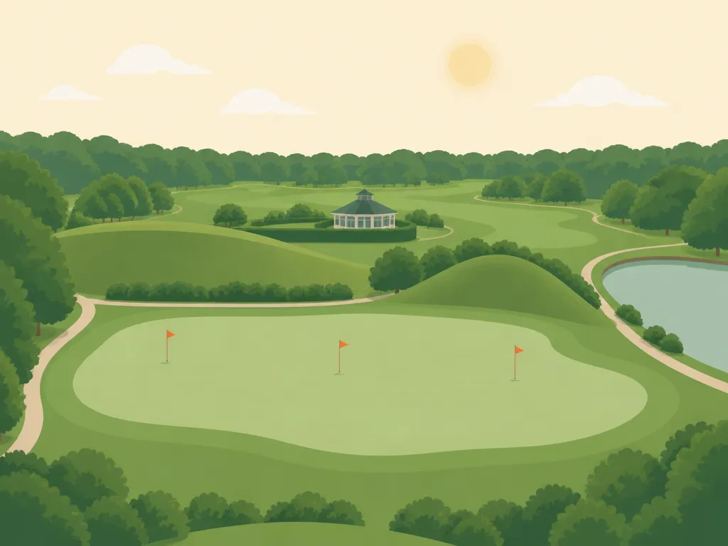 Illustration of Golf Club Enzesfeld