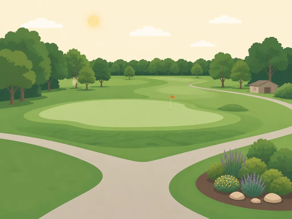 Illustration of Juniper Hill Golf Course (Riverside)