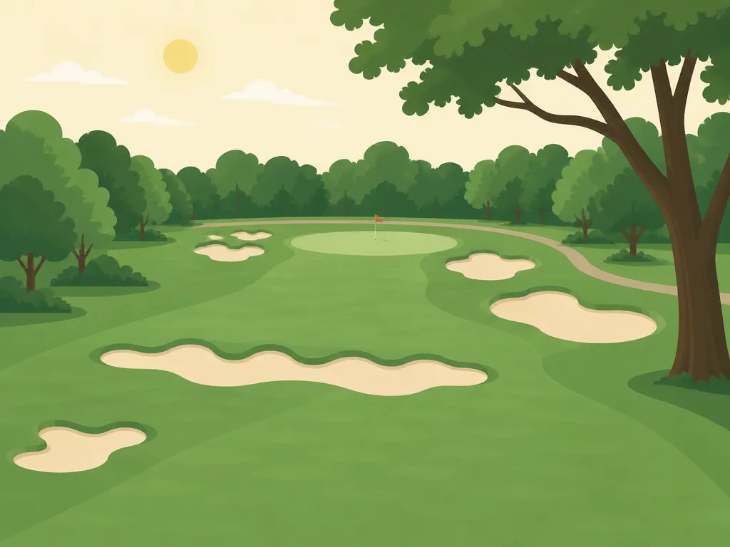 Illustration of Palmer Park Golf Course