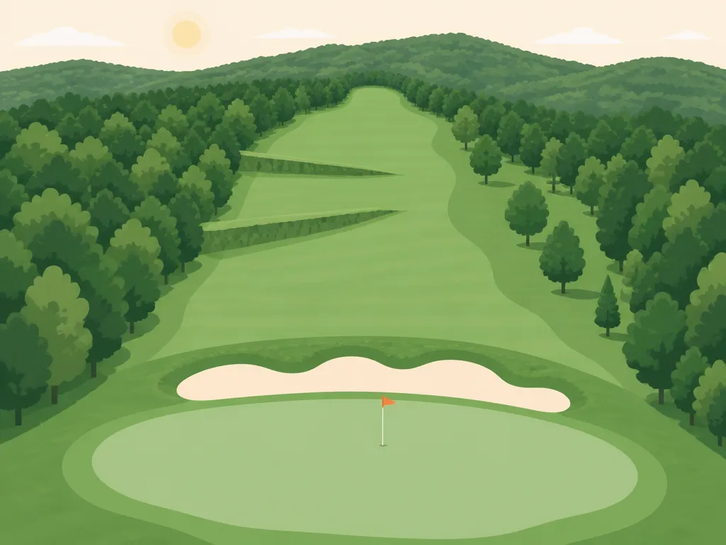Illustration of Mountain Aire Golf Club
