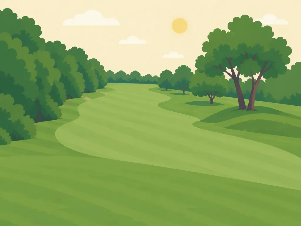Illustration of Pine Creek Golf Course