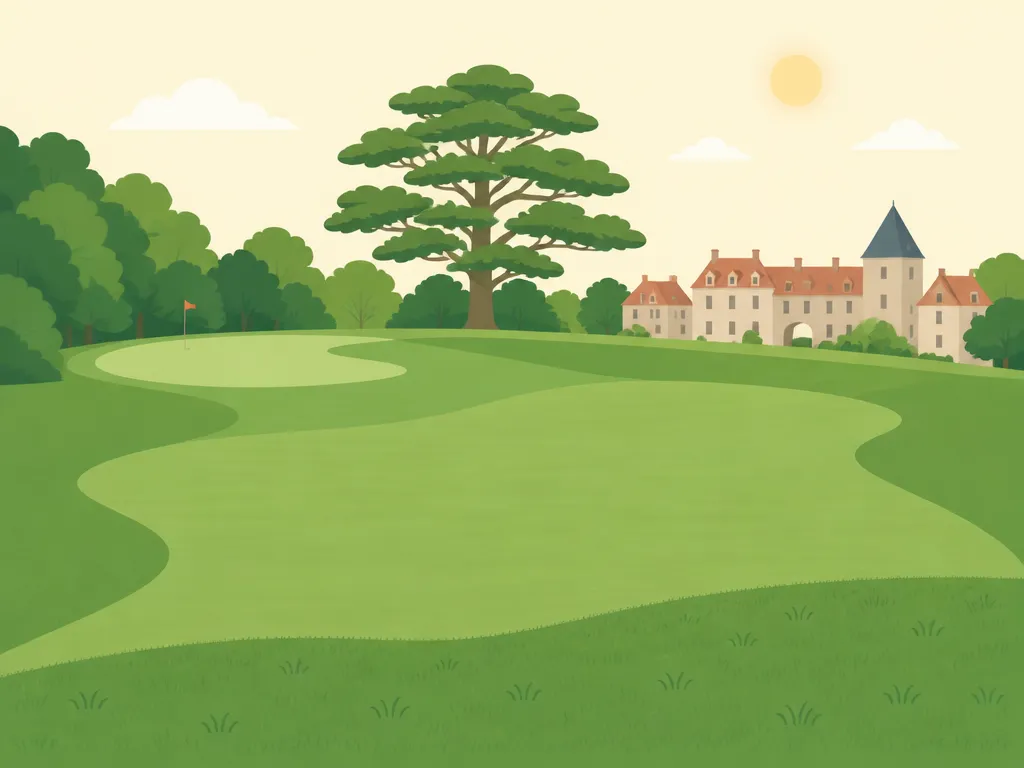 Illustration of Golf du Chateau de Hombourg (Burgplatz)