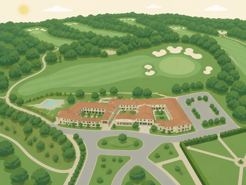 Illustration of Real Sociedad Hípica Española Club de Campo (Norte)