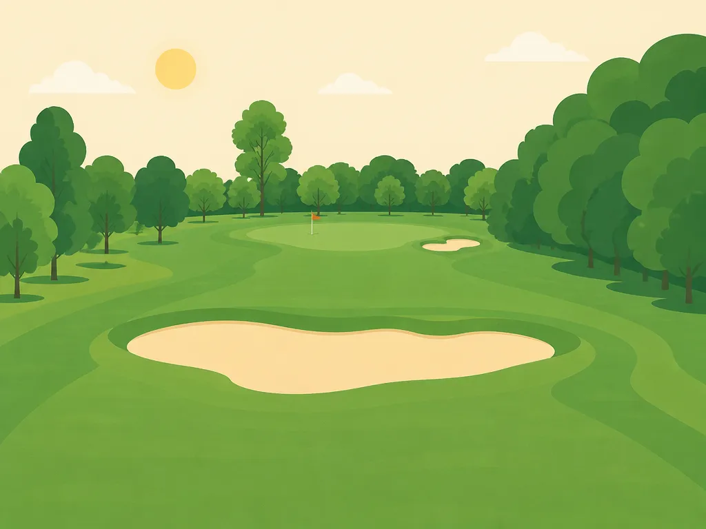 Illustration of Golfclub Drie Eycken Edegem
