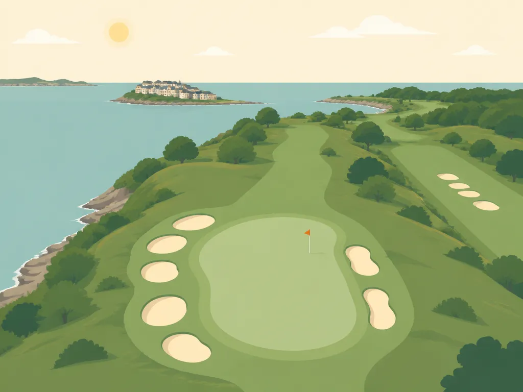 Illustration of Dinard Golf