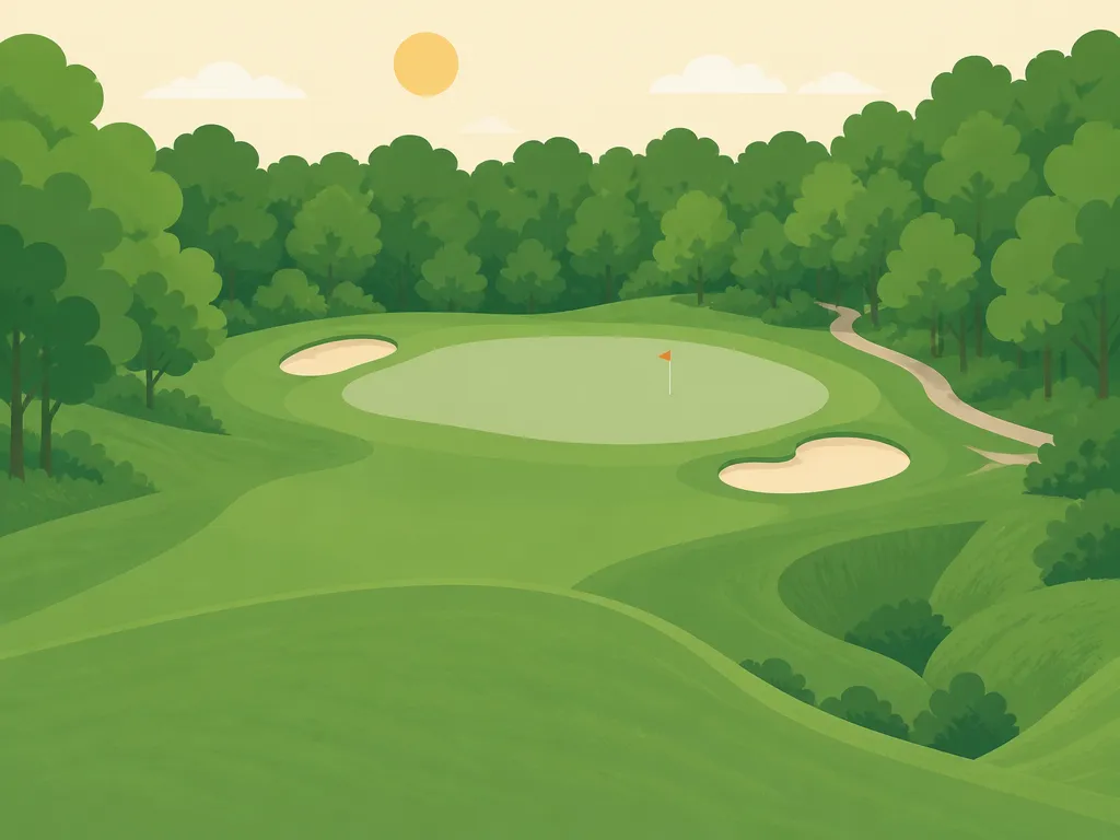 Illustration of Quail Crossing Golf Club