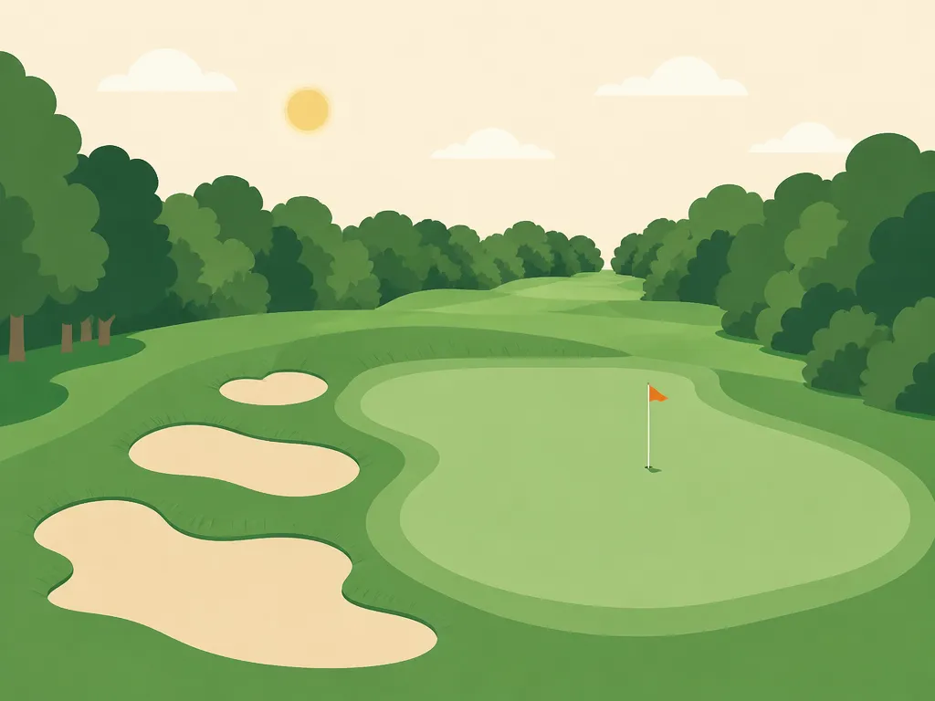 Illustration of Mohegan Sun Golf Club