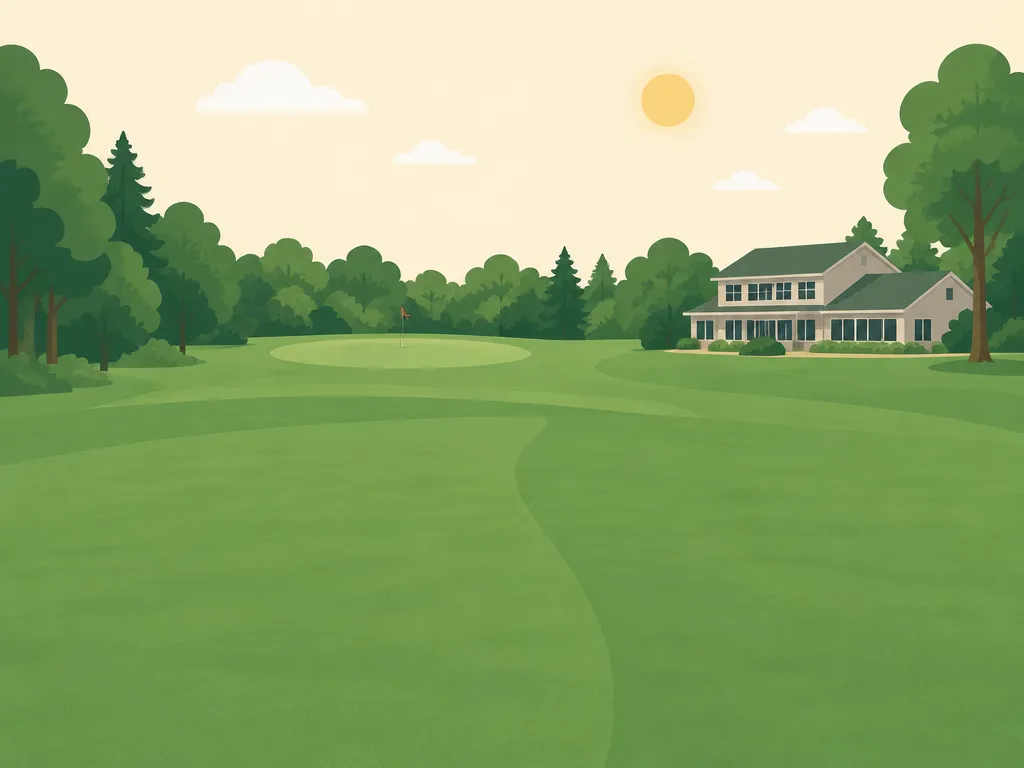 Illustration of Grantsburg Municipal Golf Course
