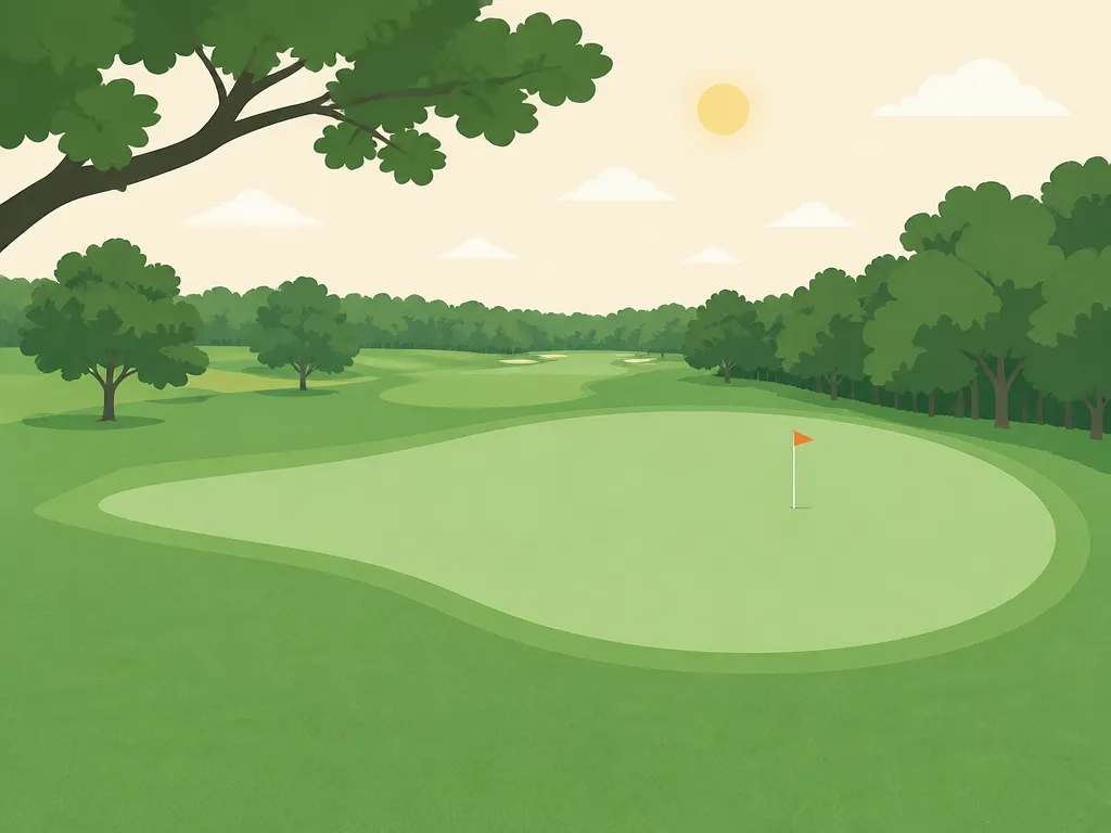 Illustration of Delaware Springs Golf Course