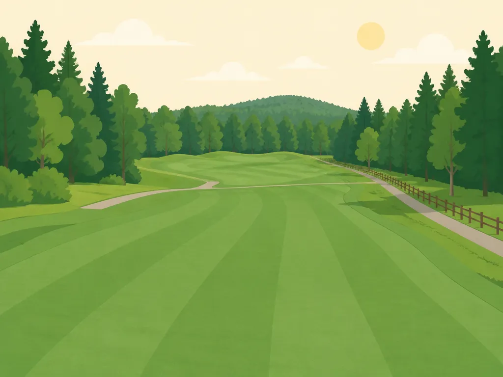 Illustration of Snoqualmie Falls Golf Course